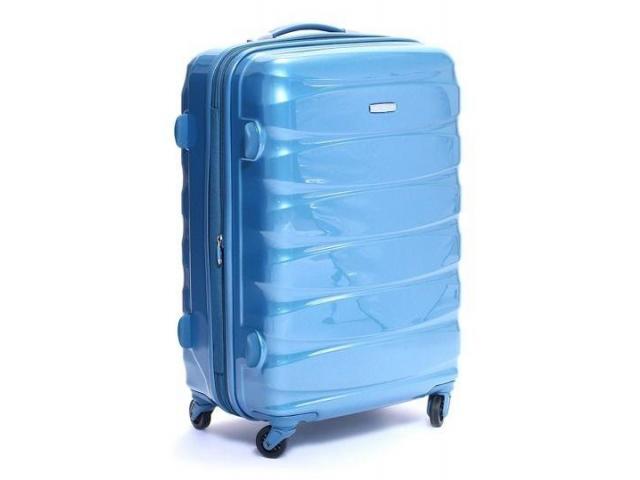 samsonite blue hard case