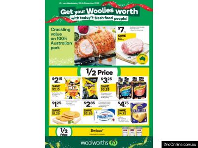 11月30日开始的沃尔沃斯打折目录打折目录