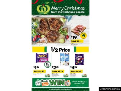 11月19日开始的沃尔沃斯打折目录