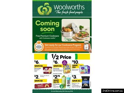 2月18日开始的沃尔沃斯打折目录