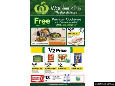 3月18日开始的沃尔沃斯打折目录