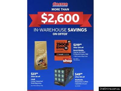 Costco开市客3月16日到4月12日会员优惠预览