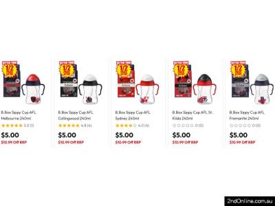 全新B.Box儿童水杯特价仅5刀！手快有，手慢无！