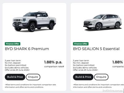 国货之光BYD比亚迪3年贷款1.88%没有气球