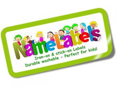 幼儿园儿童小学生名字不干胶贴纸/校服热转印姓名标签仅$5起